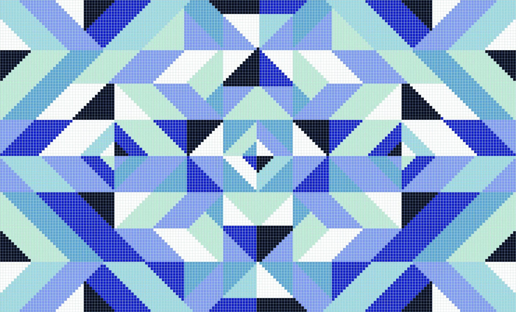 Verge Kaleidoscope Blue