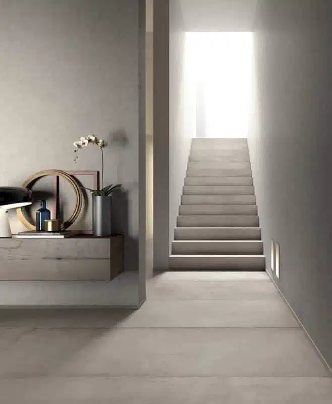 concrete-look-porcelain-stoneware-for-staircases