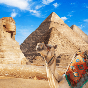 Egypt Pyramids and sphinx