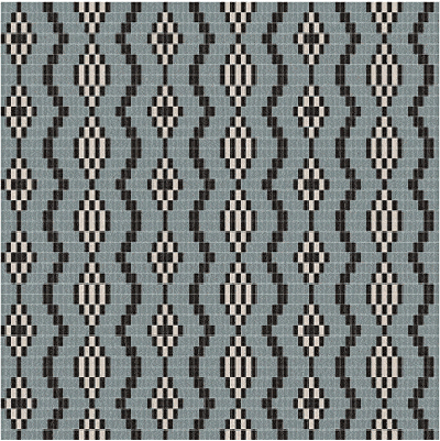 Wellen Glass mosaic pattern