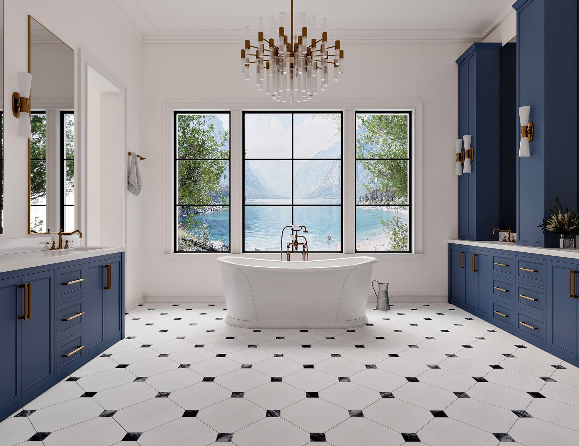 Dolomite with bardiglio dark dot